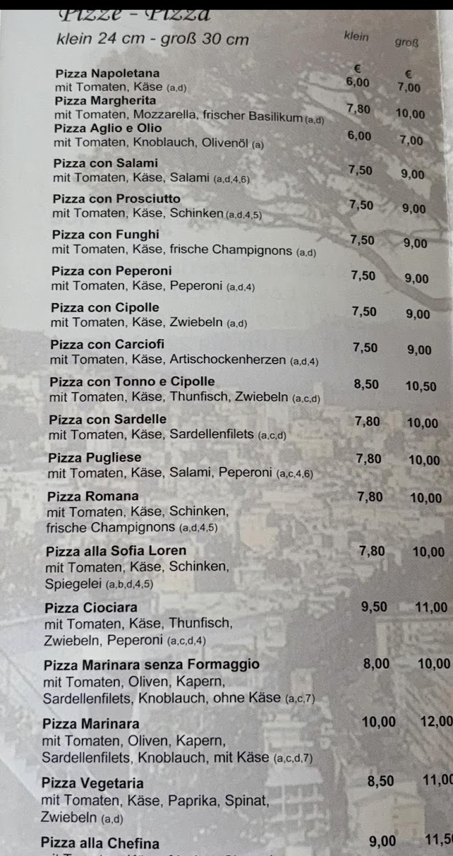 Menu Restaurant Vesuvio-2