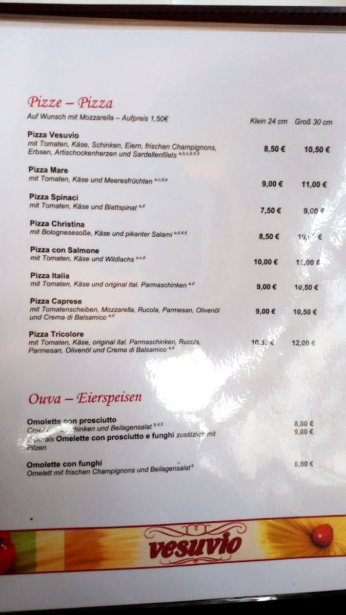 Menu Restaurant Vesuvio-7
