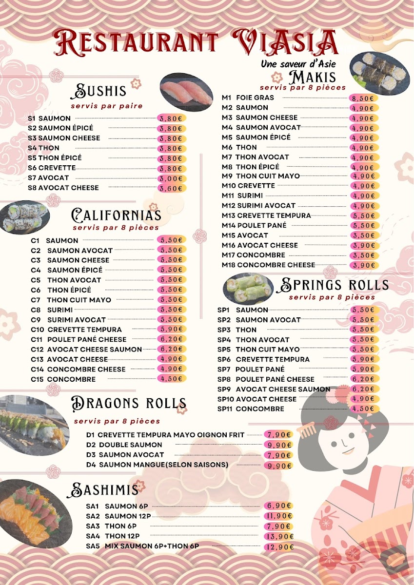 Menu Restaurant Viasia-1