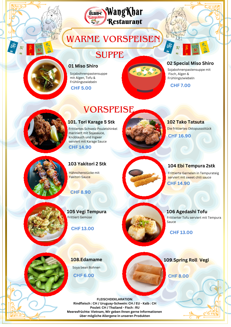 Menu Restaurant Wangkhar - In Oerlikon-2