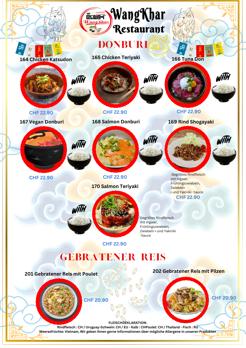 Menu Restaurant Wangkhar - In Oerlikon-7