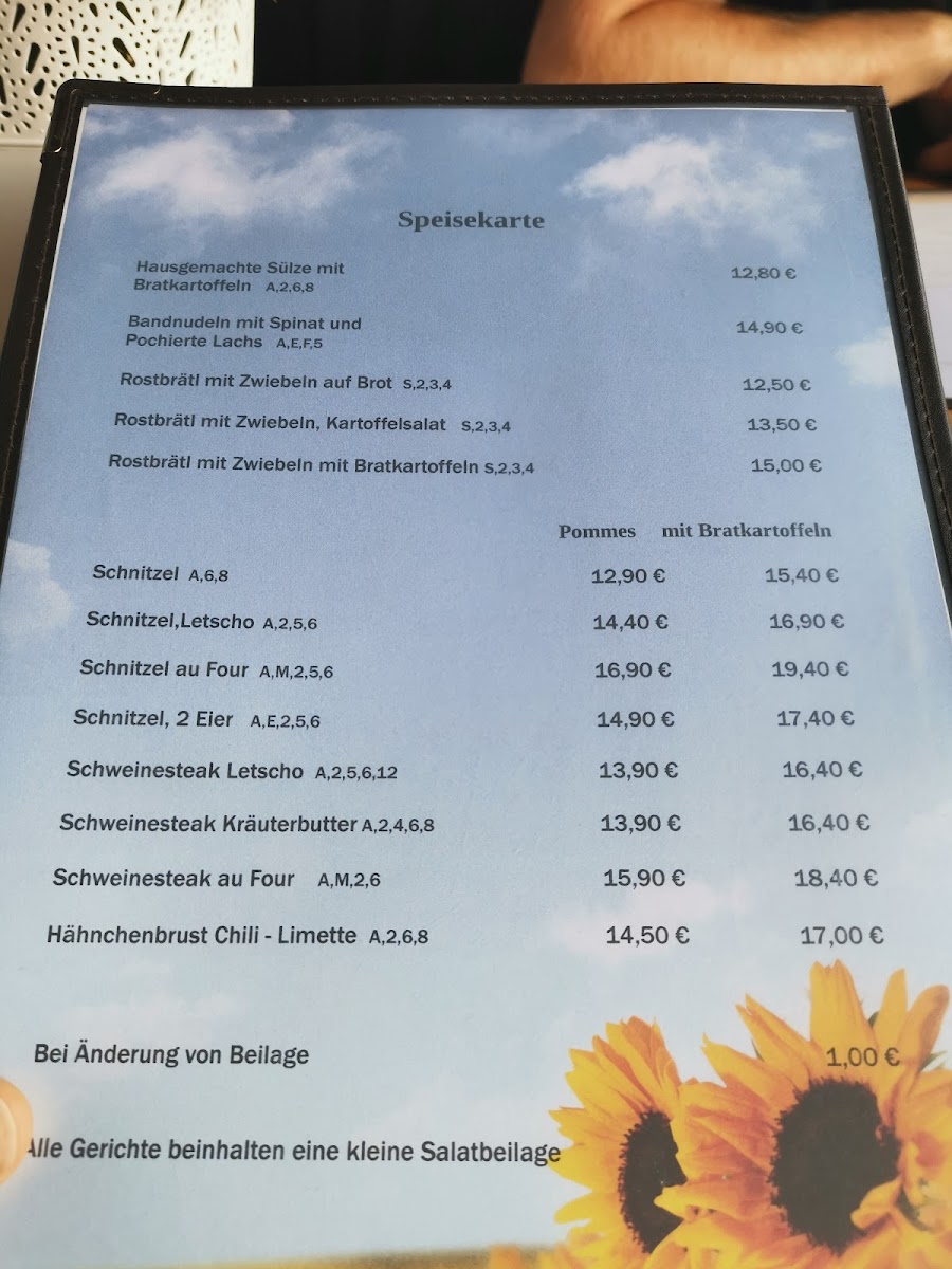 Menu Restaurant Wiesendiele-8