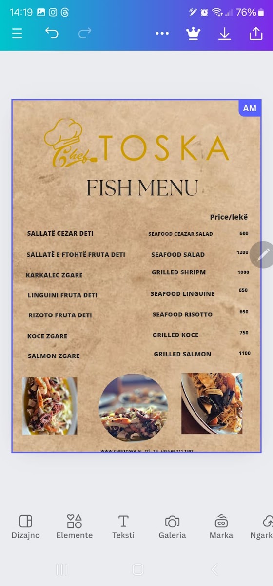 Menu Restaurant Wildor &cheftoska(Halalfood)-3