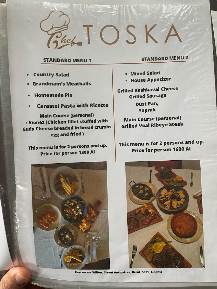 Menu Restaurant Wildor &cheftoska(Halalfood)-9