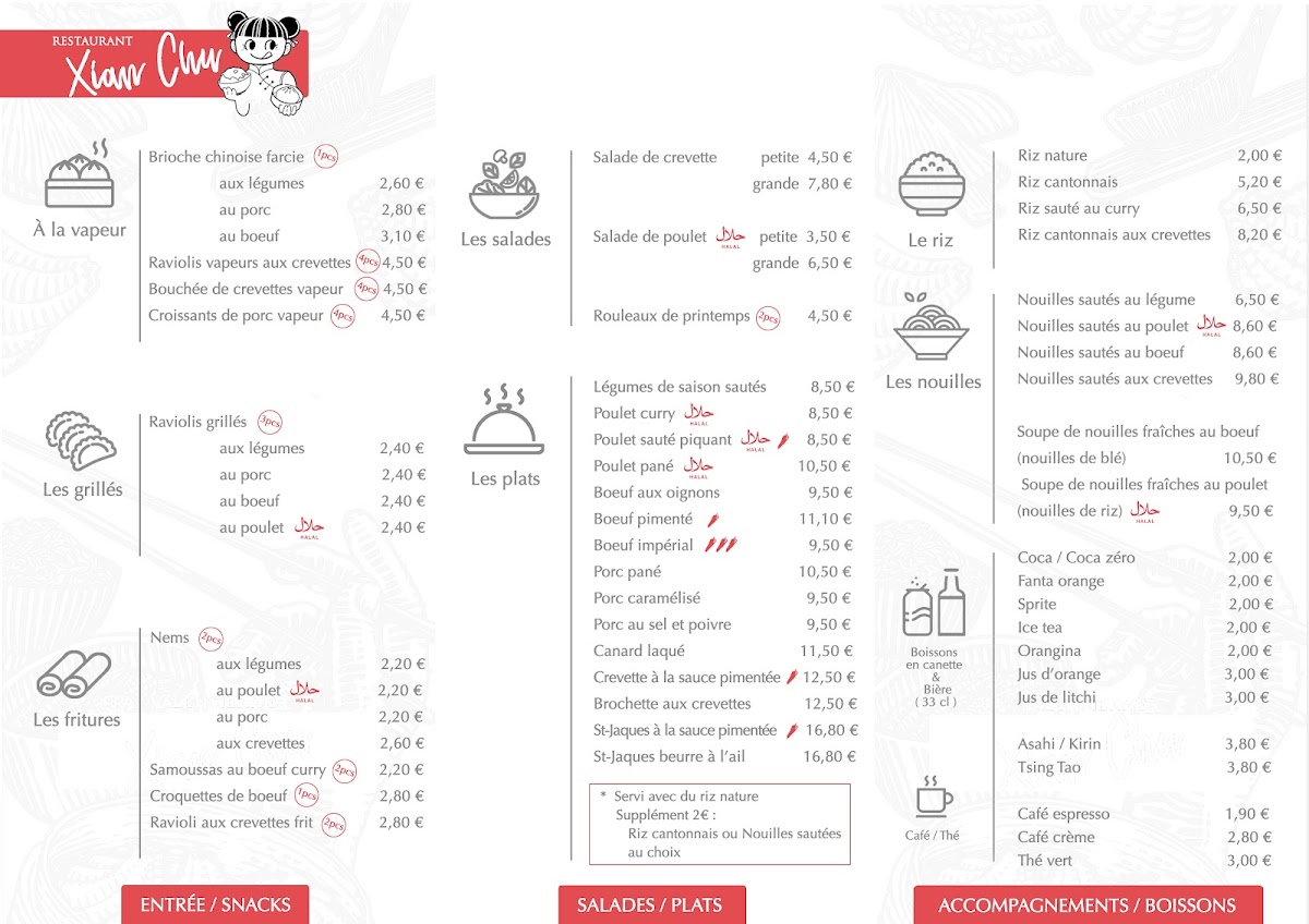 Menu Restaurant Xian Chu-3