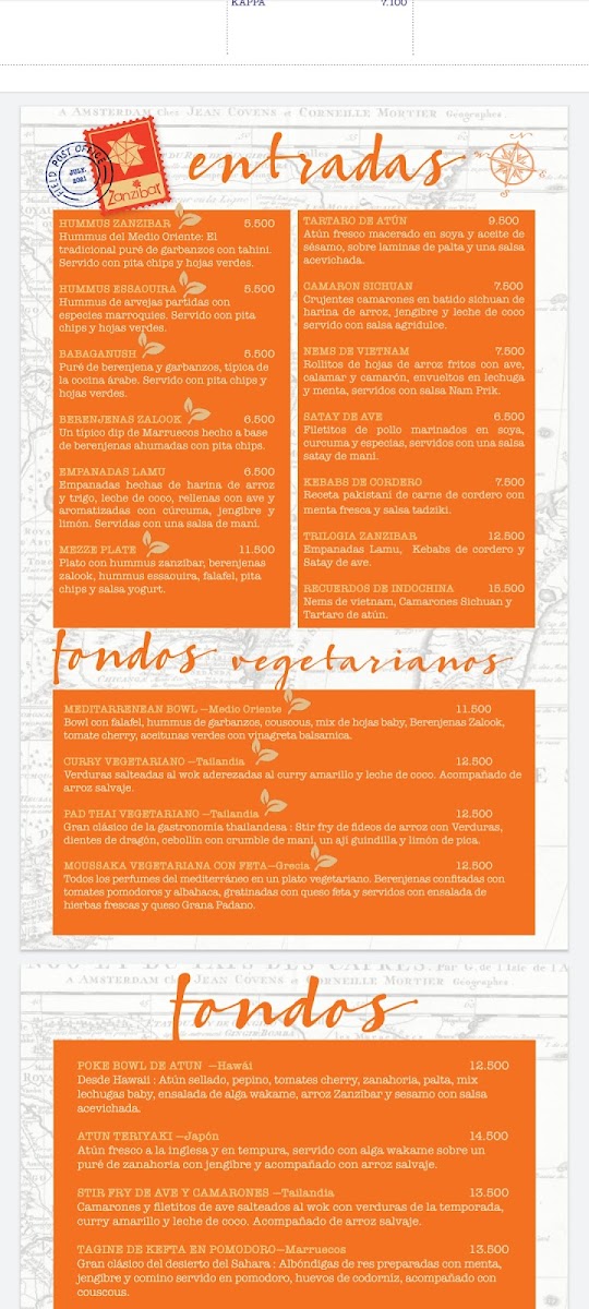 Menu Restaurant Zanzíbar-8