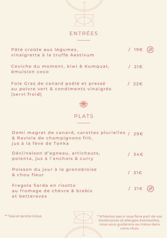 Menu Restaurant Zélie-1