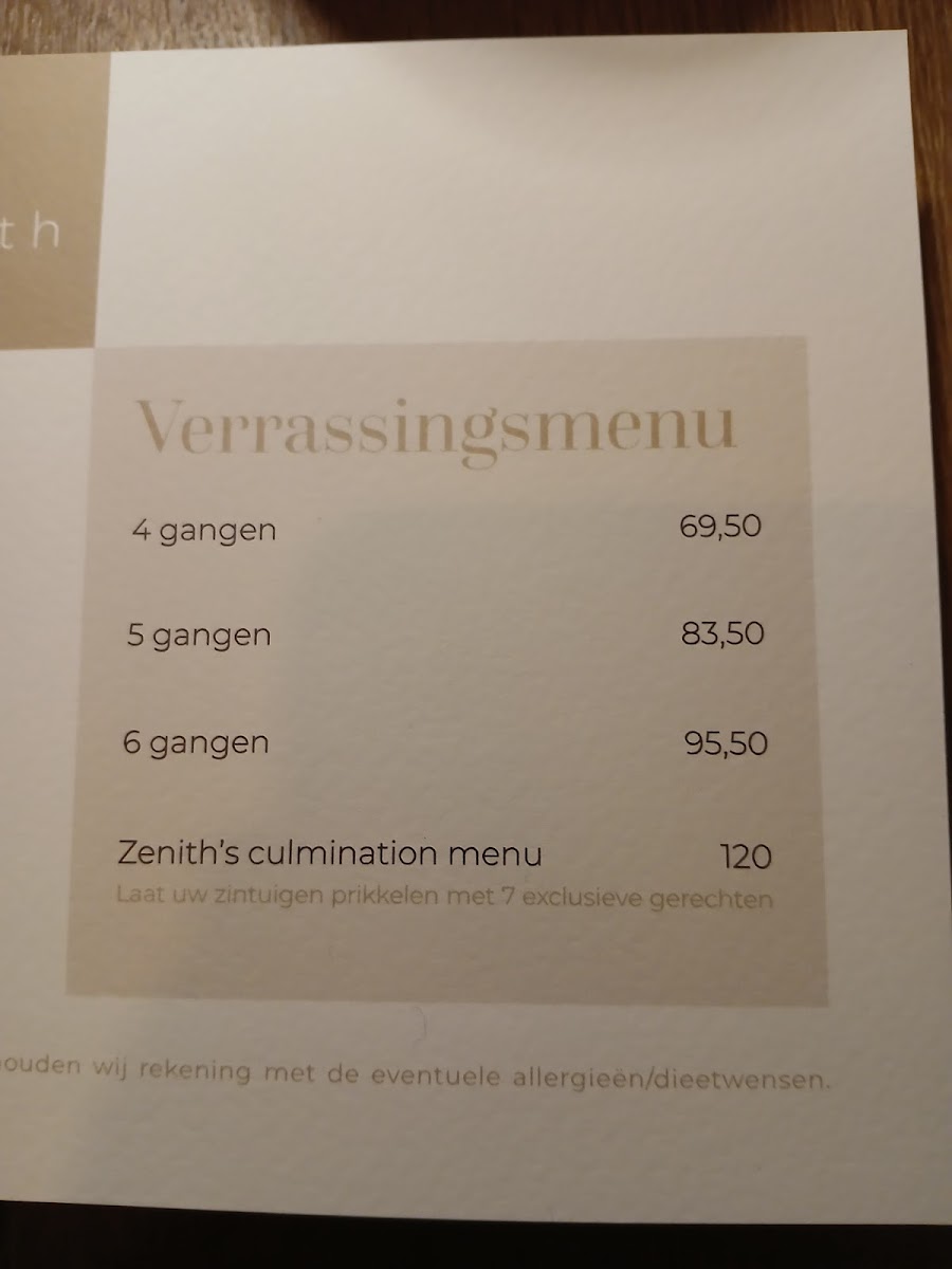 Menu Restaurant Zenith Apeldoorn-4