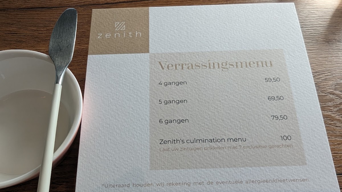 Menu Restaurant Zenith Apeldoorn-5