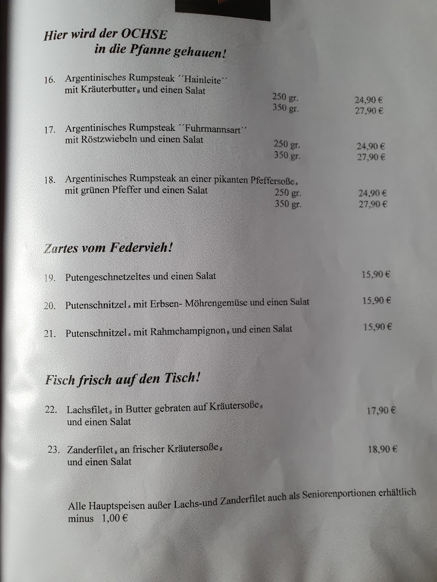Menu Restaurant Zum Deutschen Haus-1