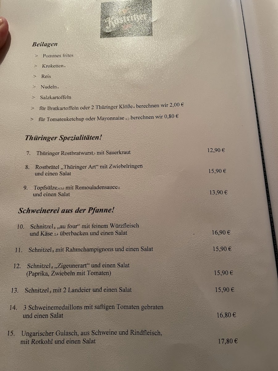 Menu Restaurant Zum Deutschen Haus-2