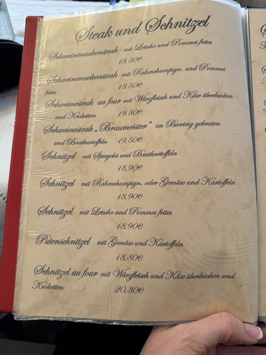 Menu Restaurant Zum Socken-2