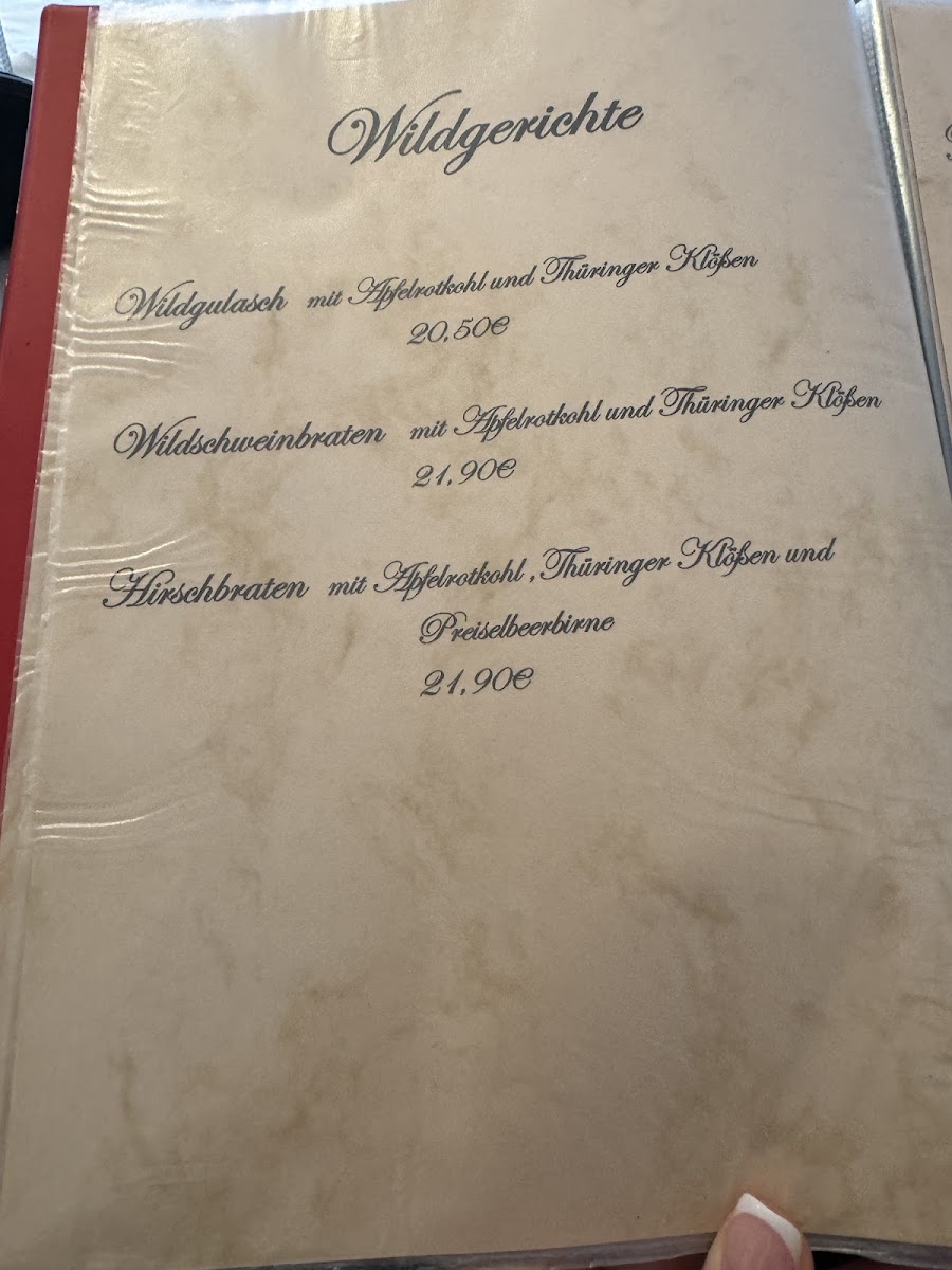 Menu Restaurant Zum Socken-7