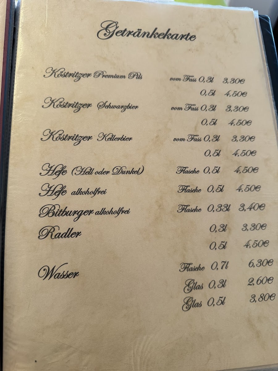 Menu Restaurant Zum Socken-8