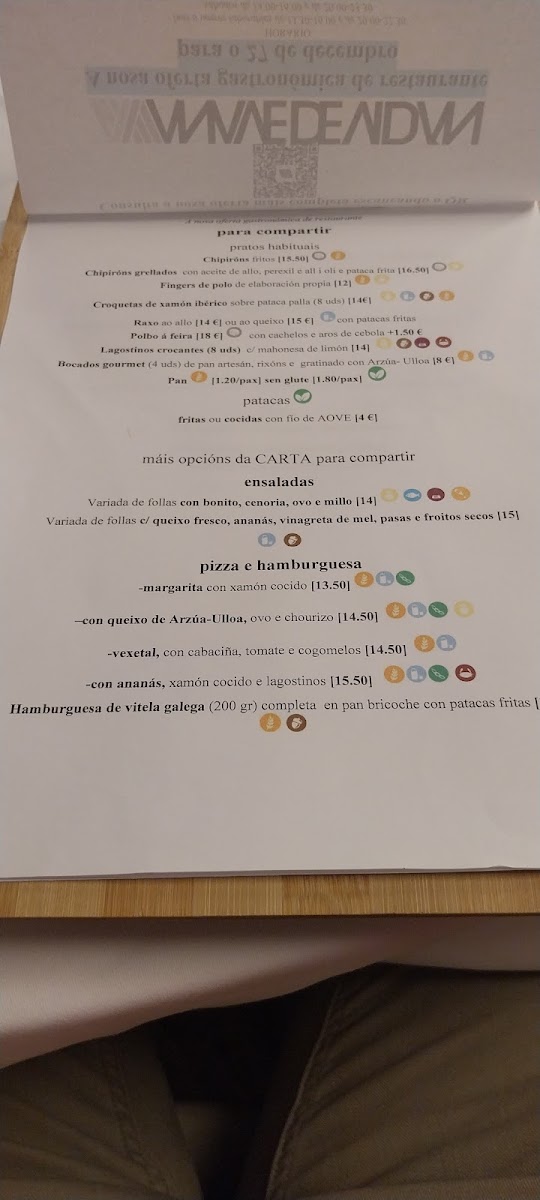 Menu Restaurante A Nave De Vidán-7