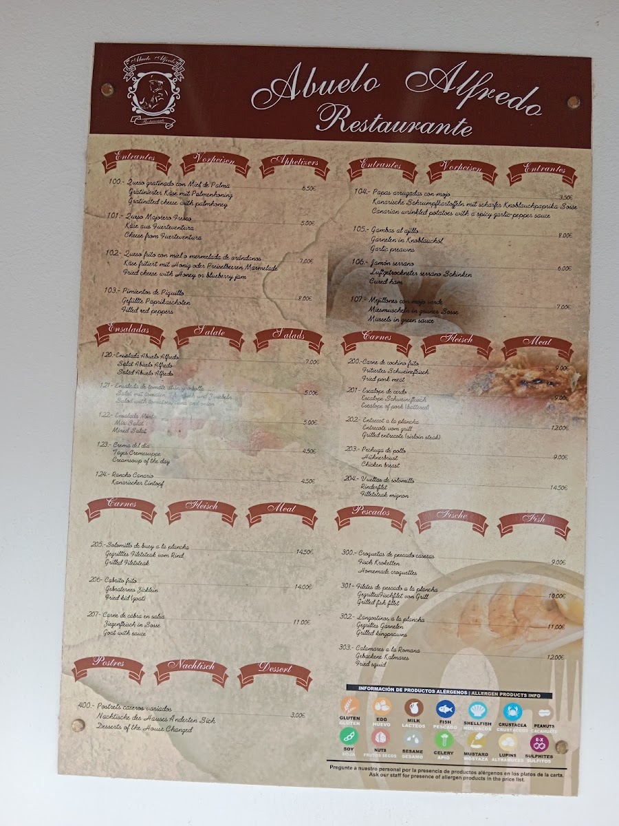Menu Restaurante Abuelo Alfredo-1