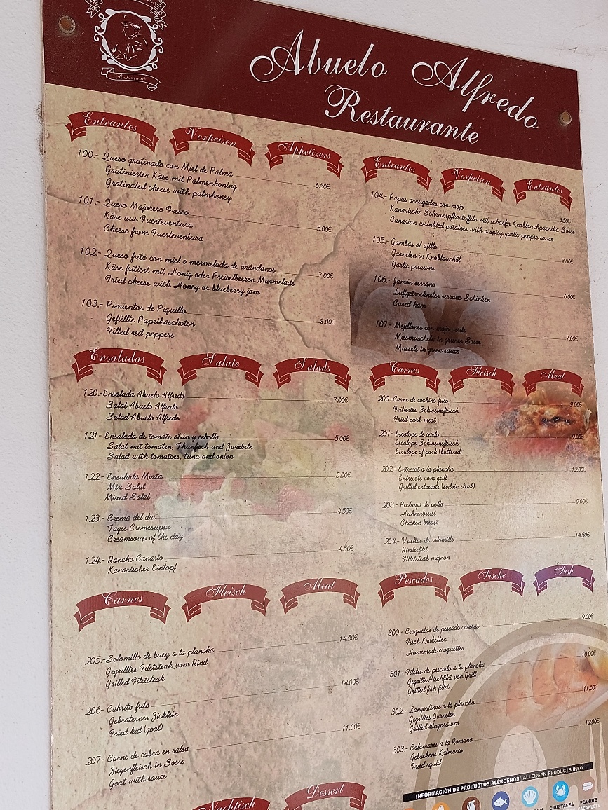Menu Restaurante Abuelo Alfredo-7