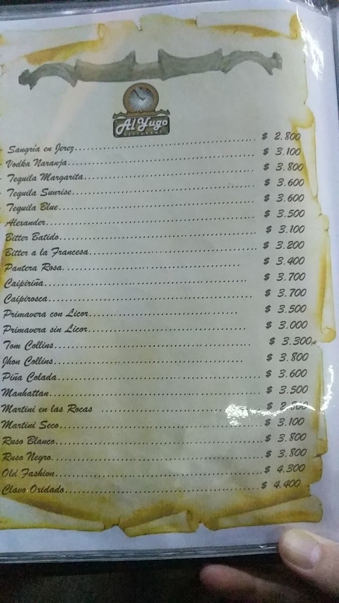 Menu Restaurante Al Yugo-3