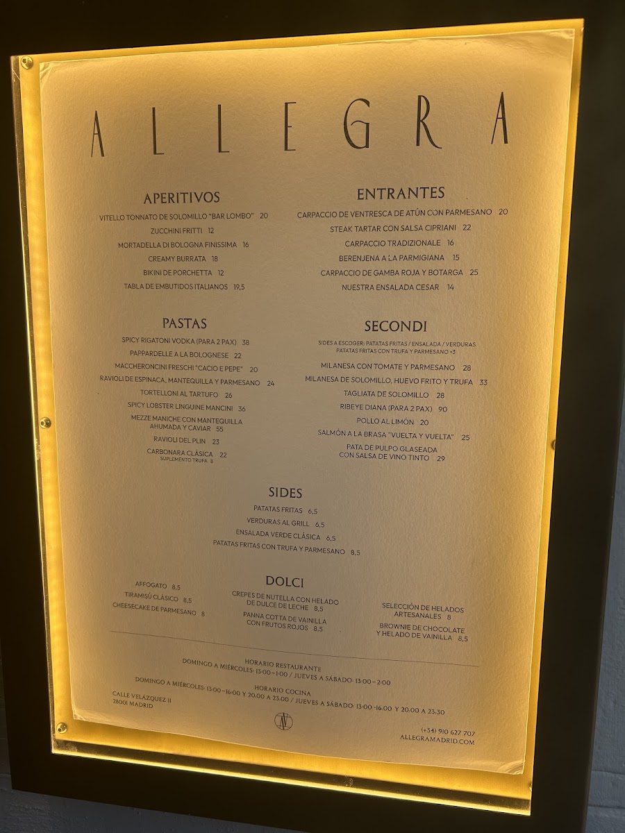 Menu Restaurante Allegra-10