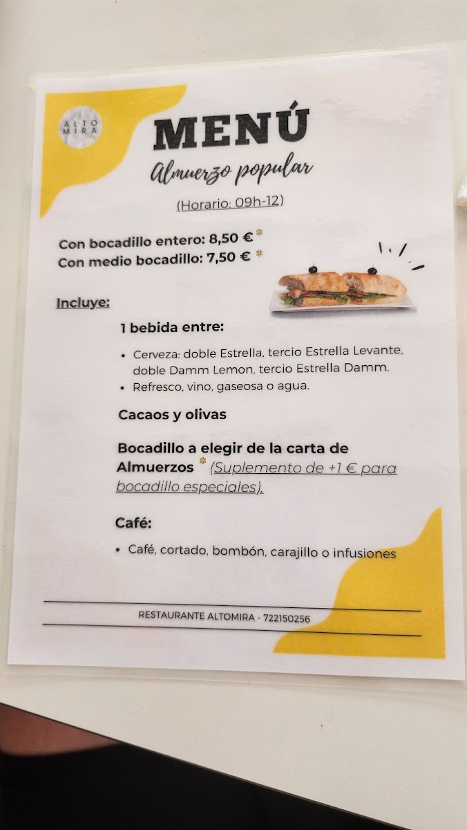 Menu Restaurante Altomira-10