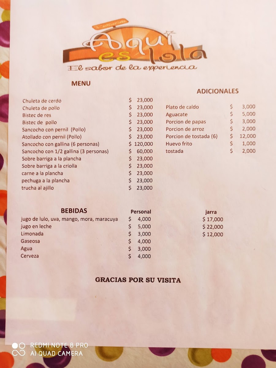 Menu Restaurante Aqui Es Lola-2
