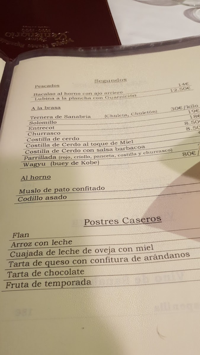 Menu Restaurante Asador Casa Paca-8
