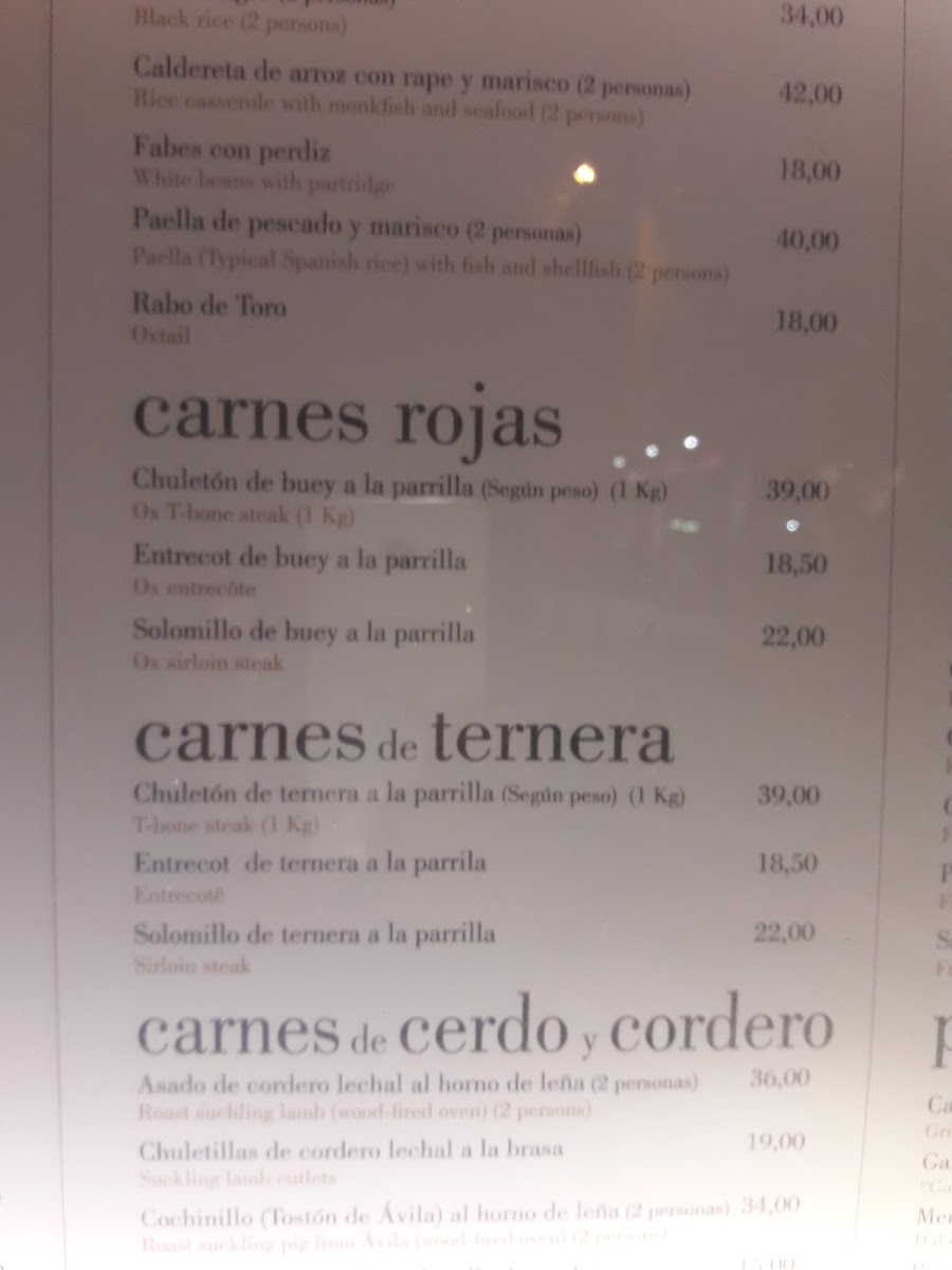 Menu Restaurante Asador De Castilla-10