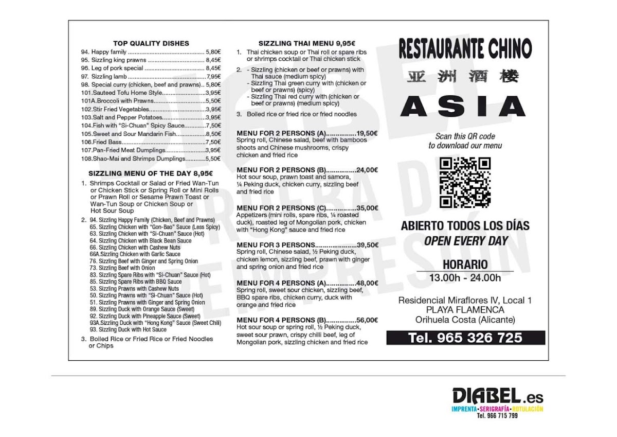 Menu Restaurante Asia-3