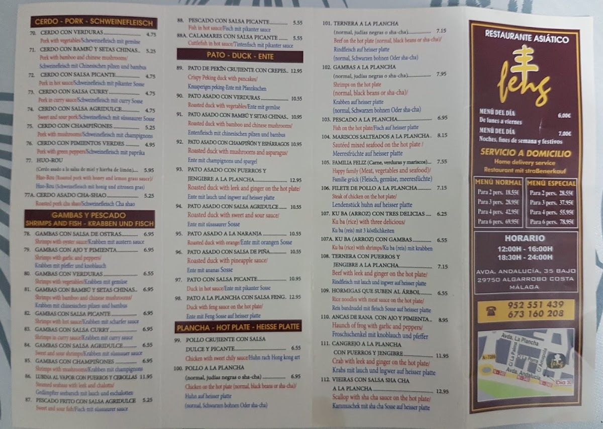 Menu Restaurante Asiatico Feng-3