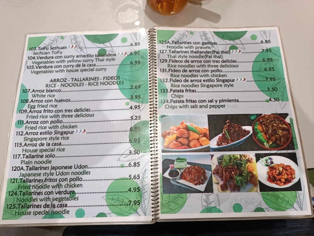 Menu Restaurante Asiático 'happy Garden'-3