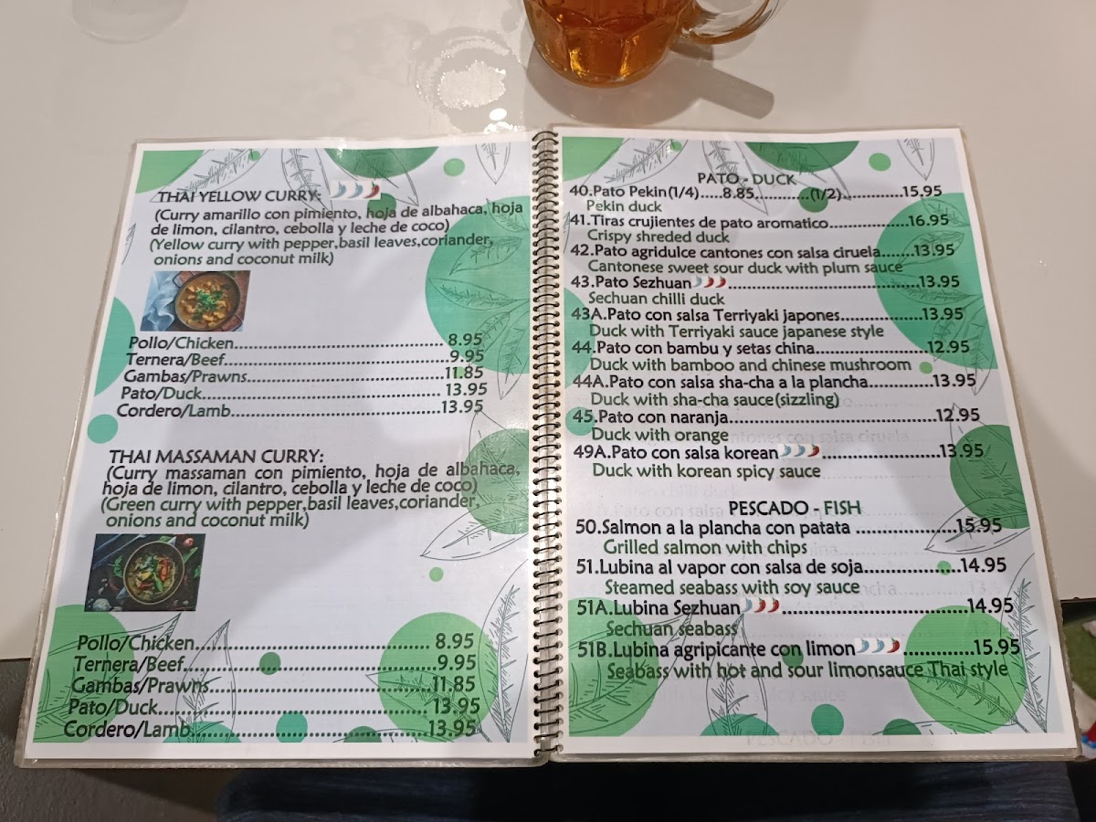 Menu Restaurante Asiático 'happy Garden'-4