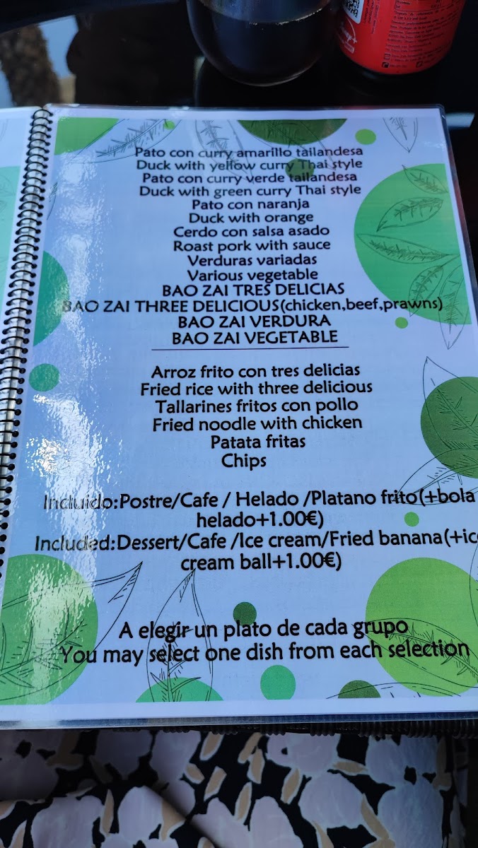 Menu Restaurante Asiático 'happy Garden'-9