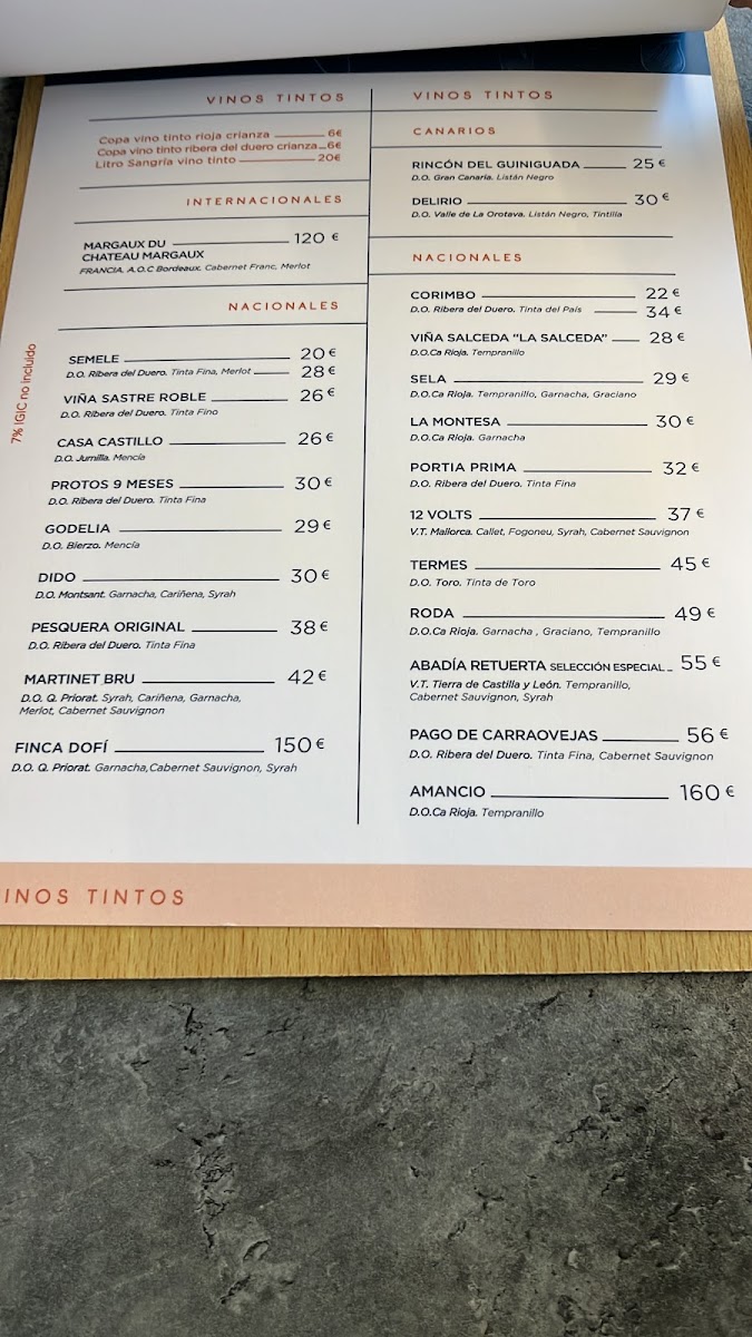 Menu Restaurante Atlántico En Maspalomas-1