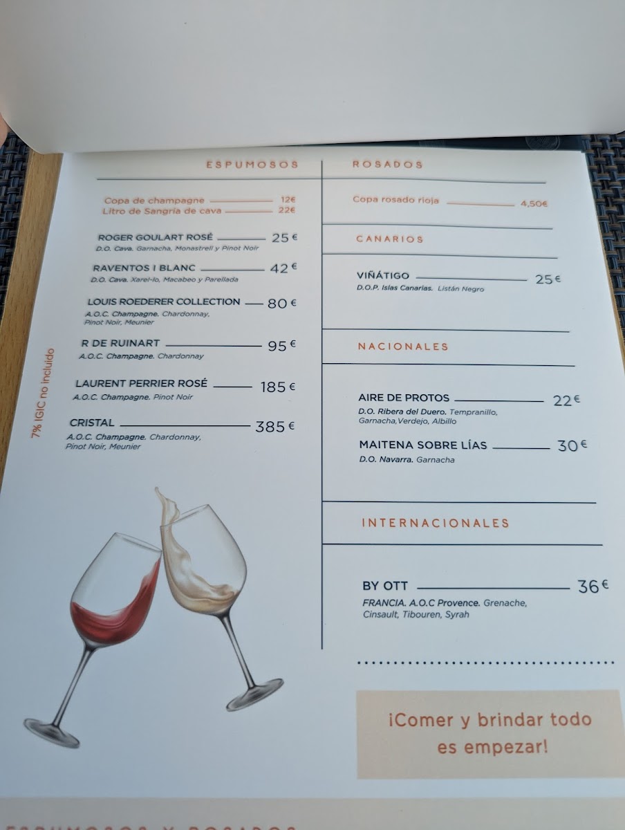 Menu Restaurante Atlántico En Maspalomas-6