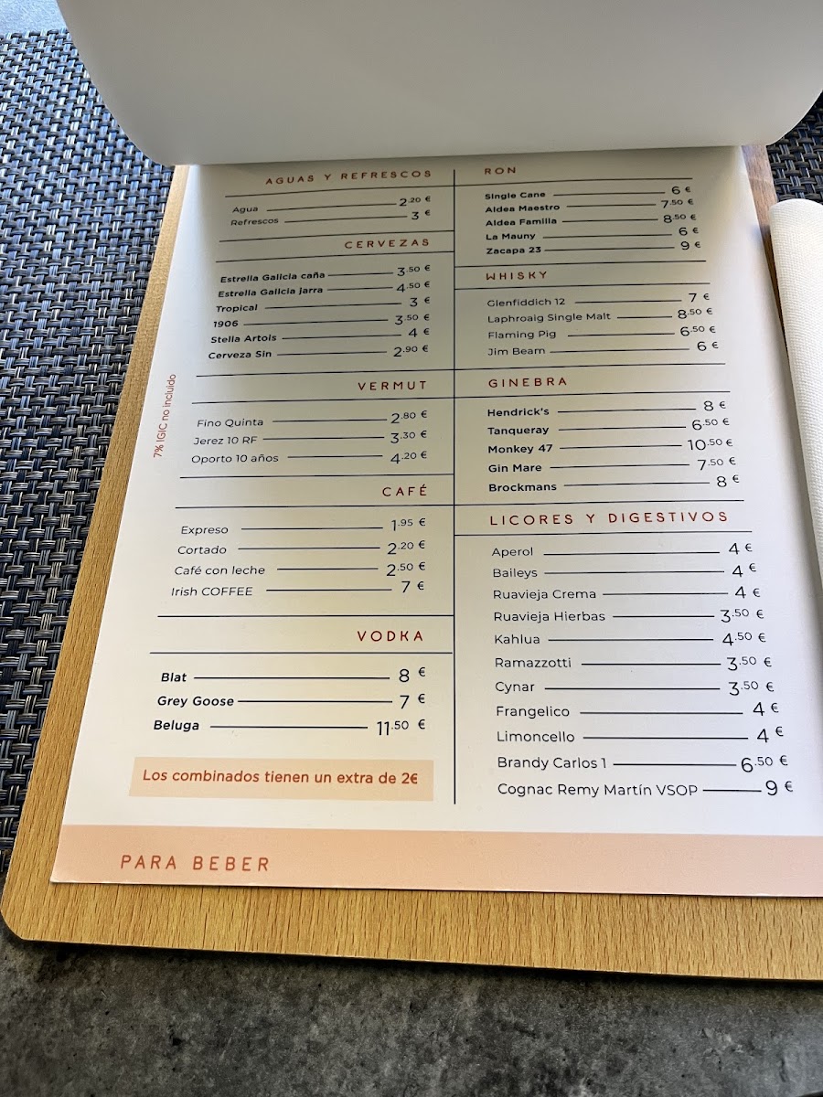 Menu Restaurante Atlántico En Maspalomas-9