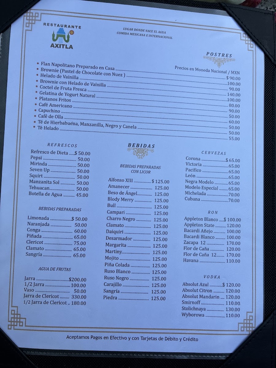 Menu Restaurante Axitla-1