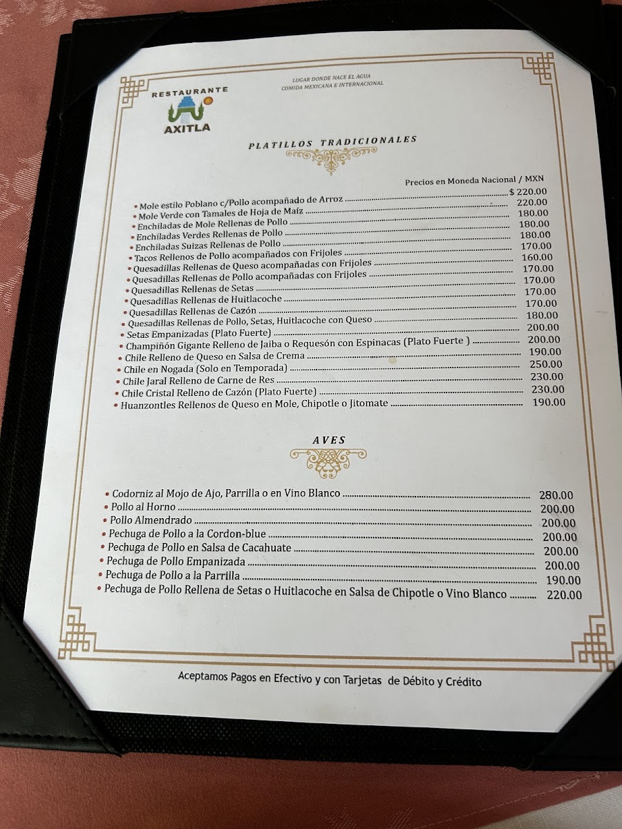 Menu Restaurante Axitla-10