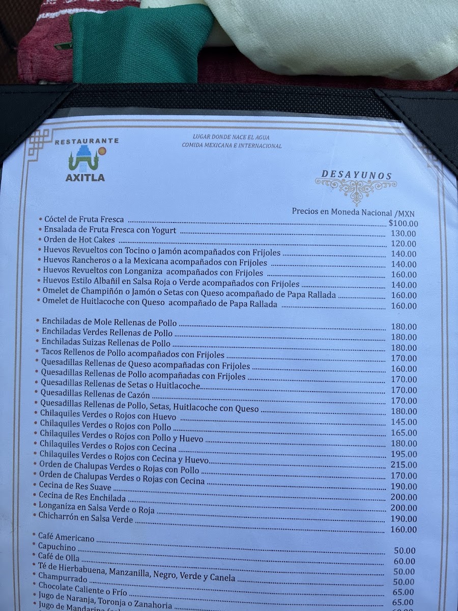 Menu Restaurante Axitla-5