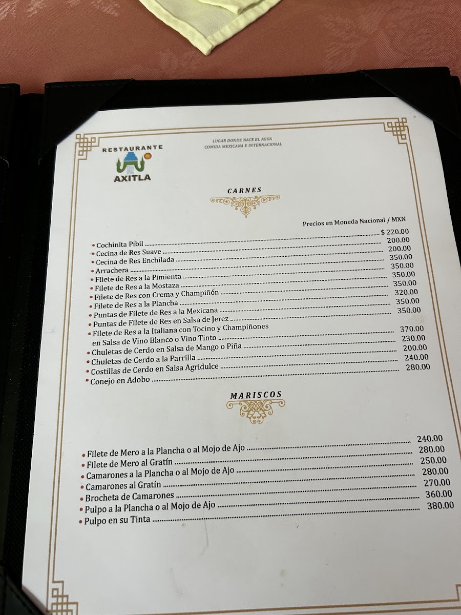 Menu Restaurante Axitla-8