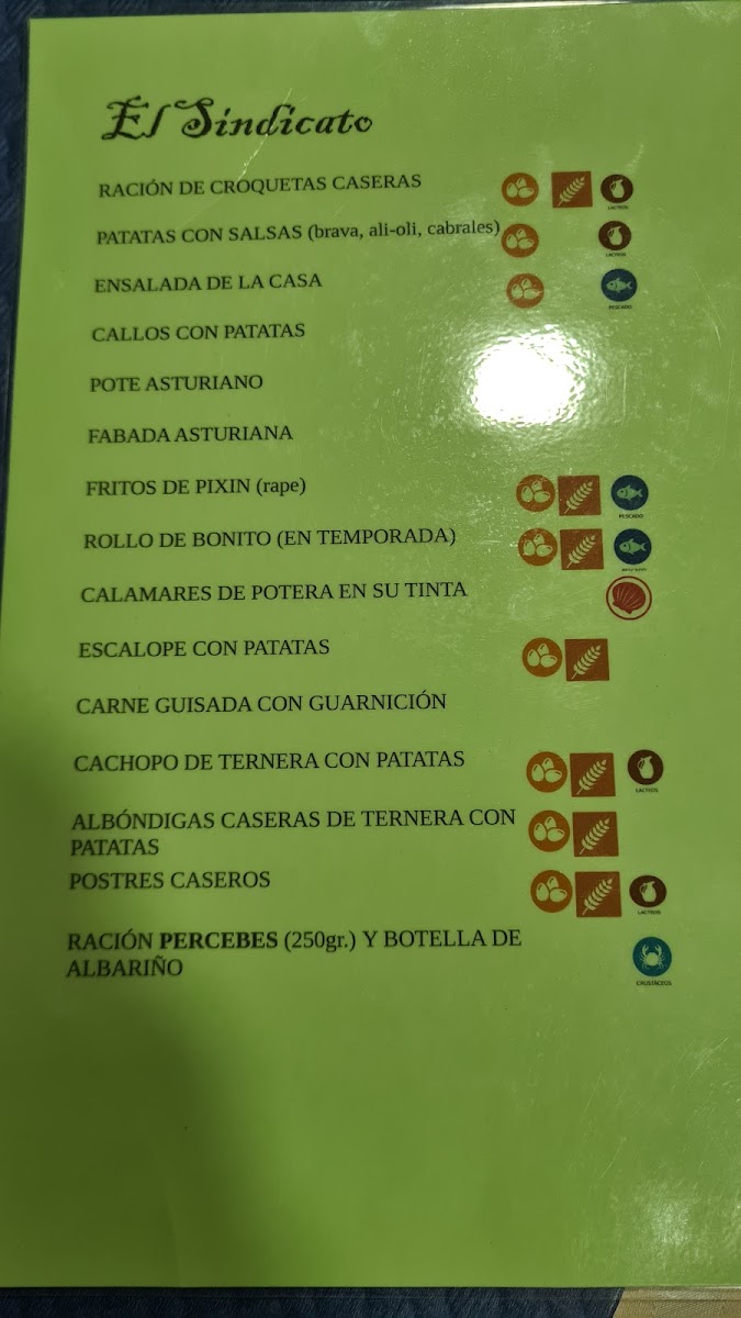 Menu Restaurante Bar El Sindicato-2