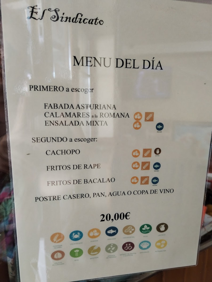 Menu Restaurante Bar El Sindicato-4