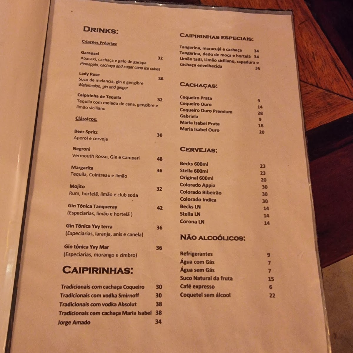 Menu Restaurante Bartholomeu Cozinha Primitiva-1