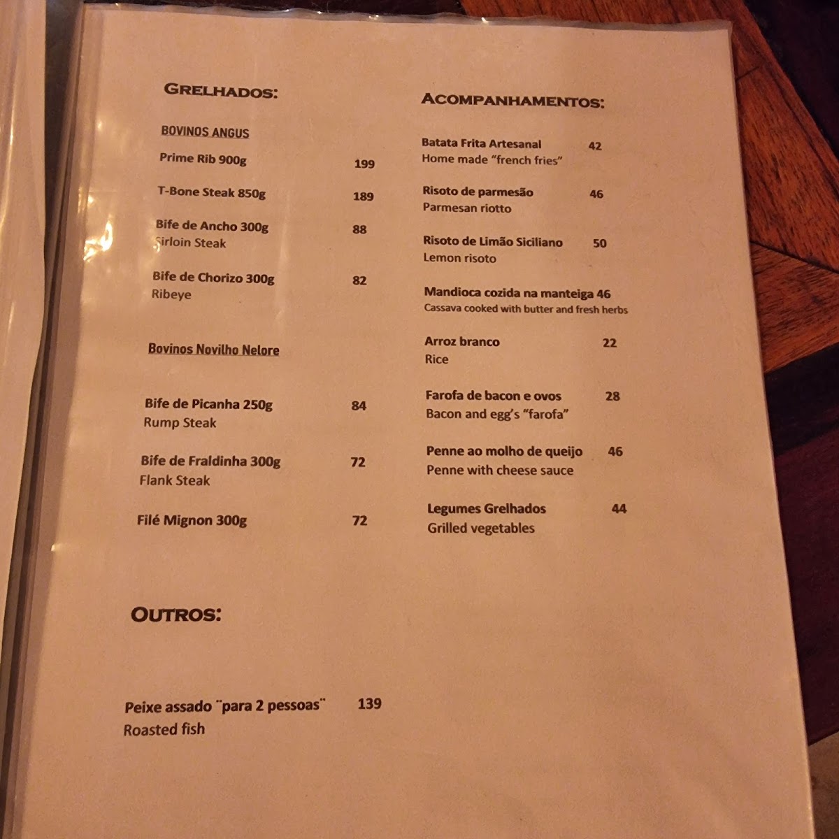 Menu Restaurante Bartholomeu Cozinha Primitiva-4