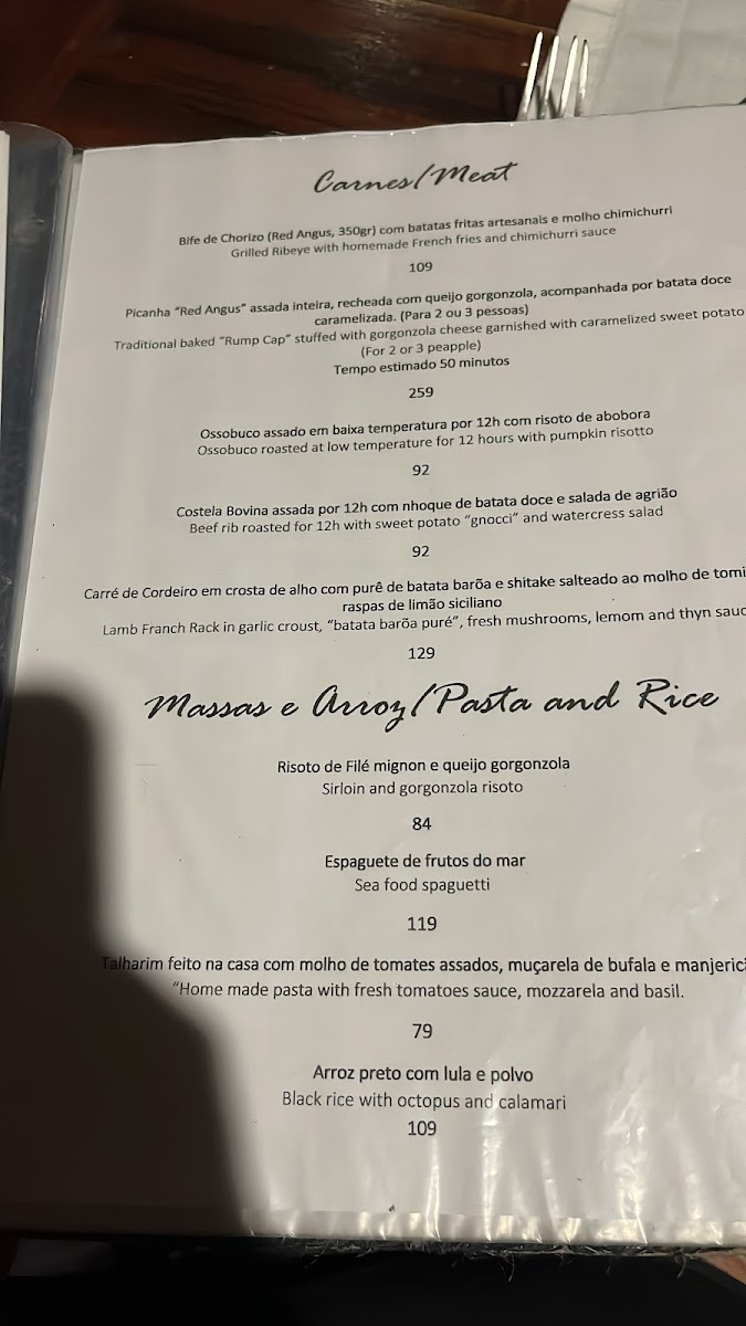 Menu Restaurante Bartholomeu Cozinha Primitiva-7