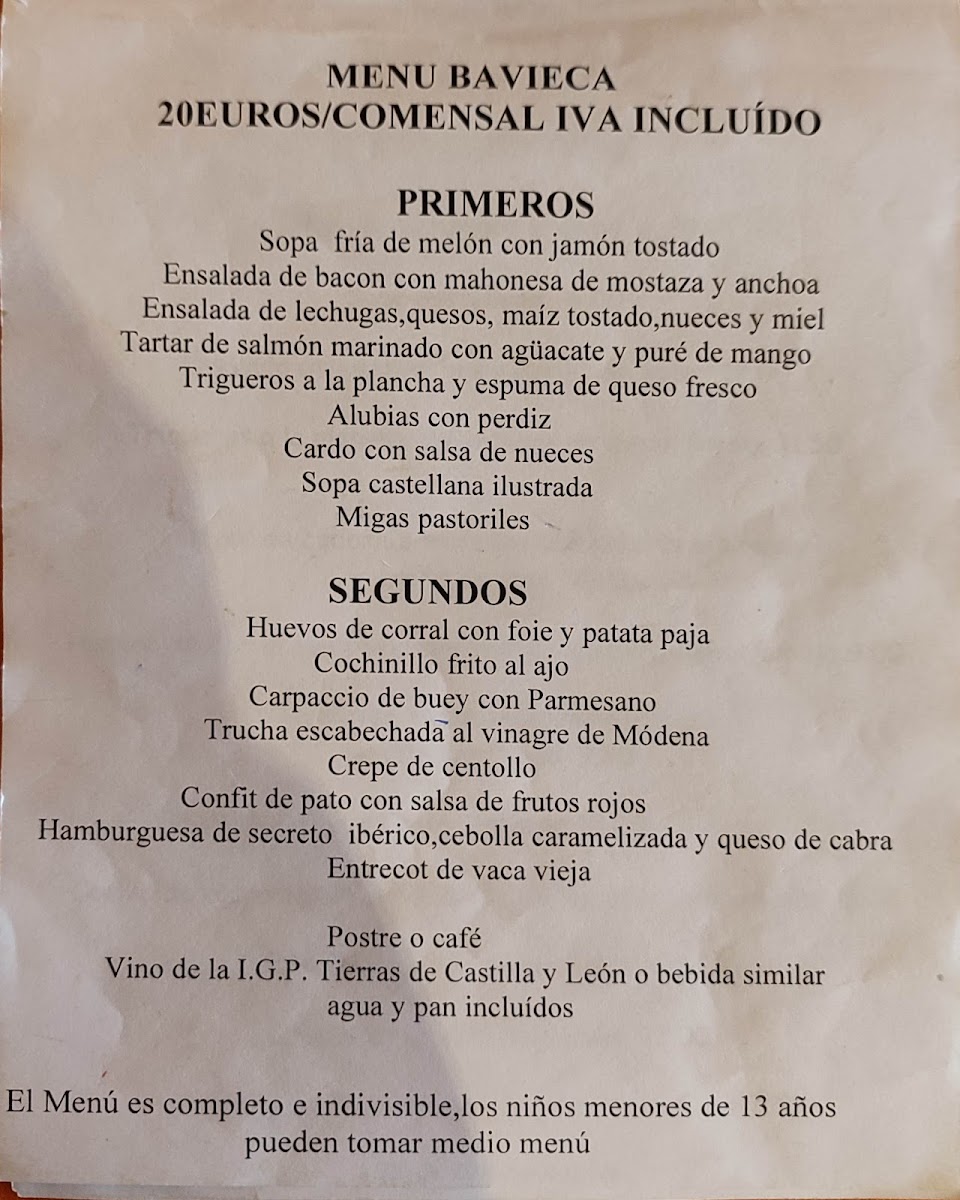 Menu Restaurante Bavieca-3