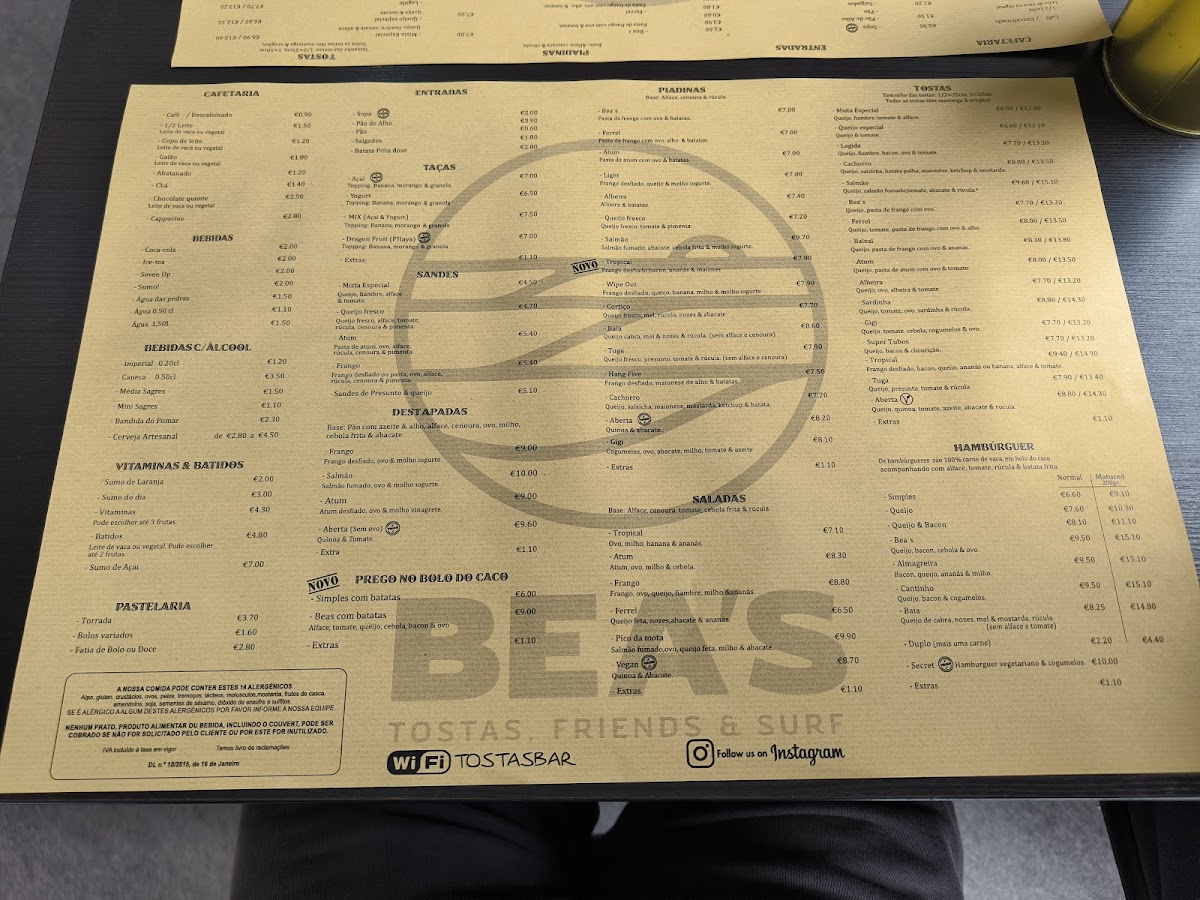Menu Restaurante Bea's Tostas-3