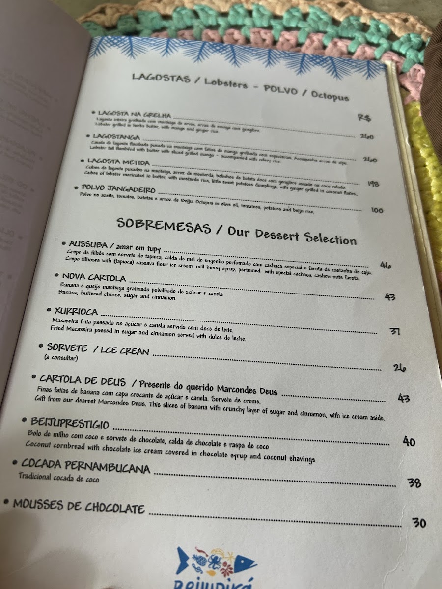 Menu Restaurante Beijupirá Olinda-7
