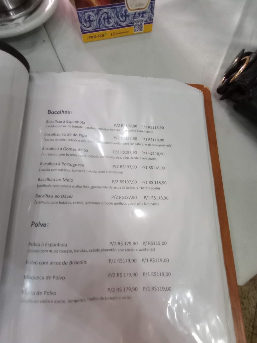Menu Restaurante Berbigão-7