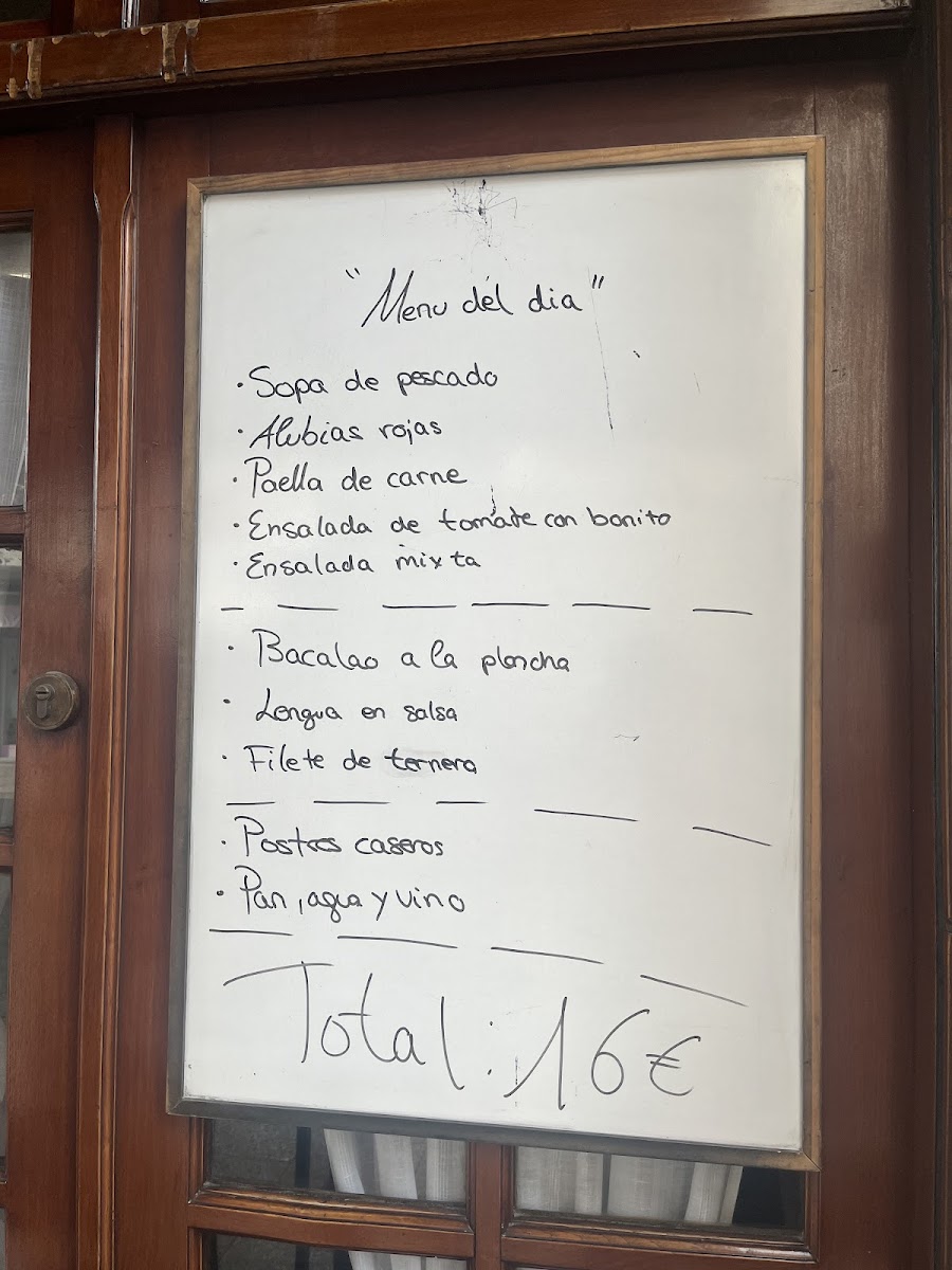 Menu Restaurante Boliña El Viejo-4