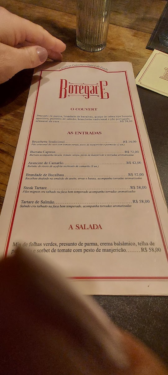 Menu Restaurante Botegare - Penedo-9